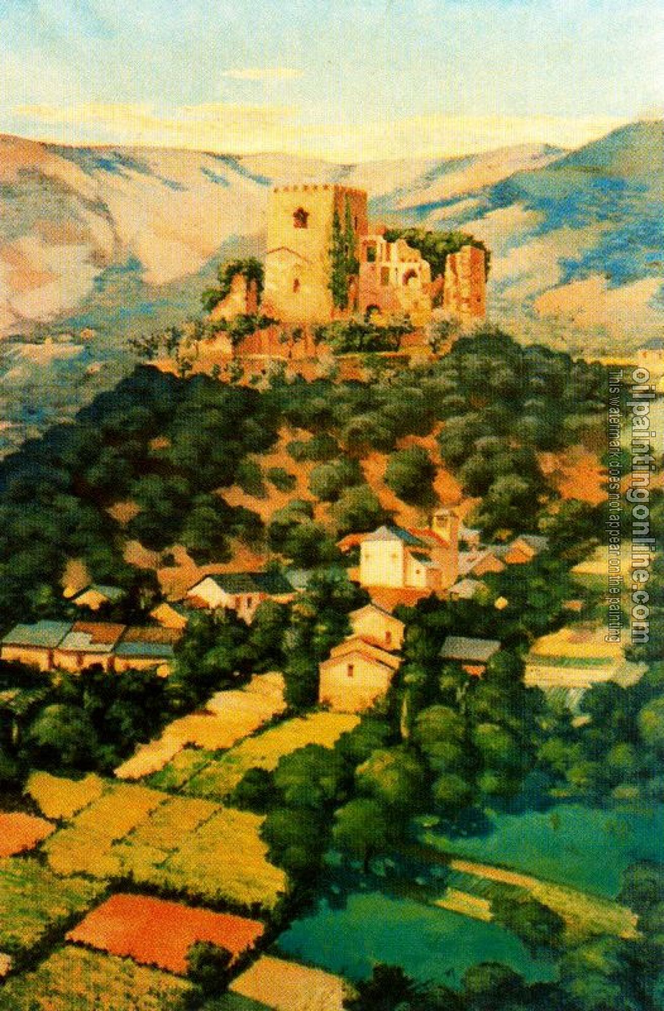 Primitivo Alvarez Armesto - Canvas painting VI